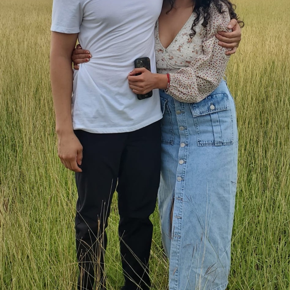 Free People MIDI button up skirt